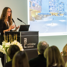Siv Helene Stangeland, Helen & Hard, Stavanger beim Internationalen ArchitekturForum 2018