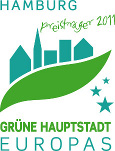 Logo Umwelthauptstadt Hamburg 2011 © BSU